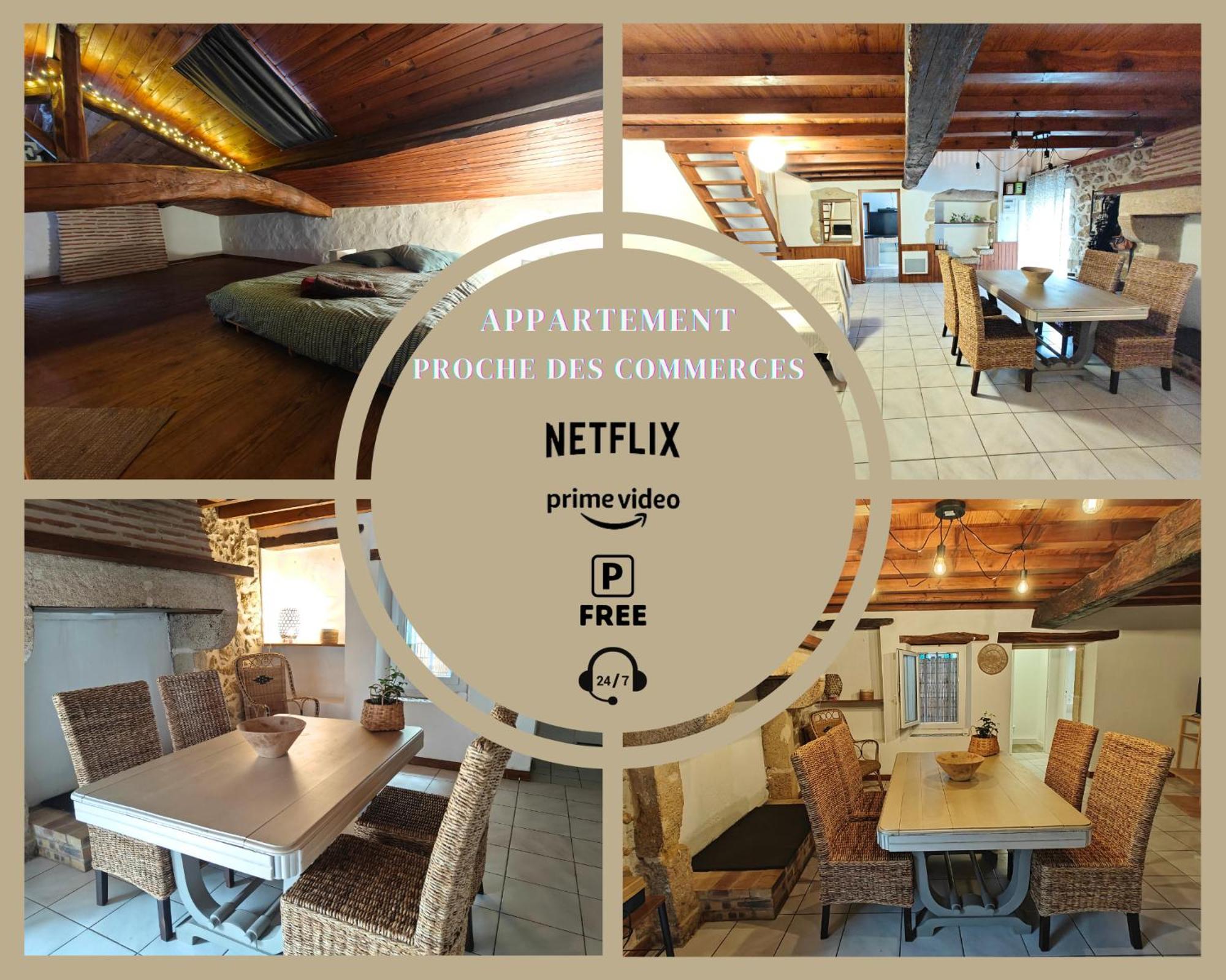 Logement Entier Style Chalet - 1 A 5 Pers - Langon  Exteriér fotografie